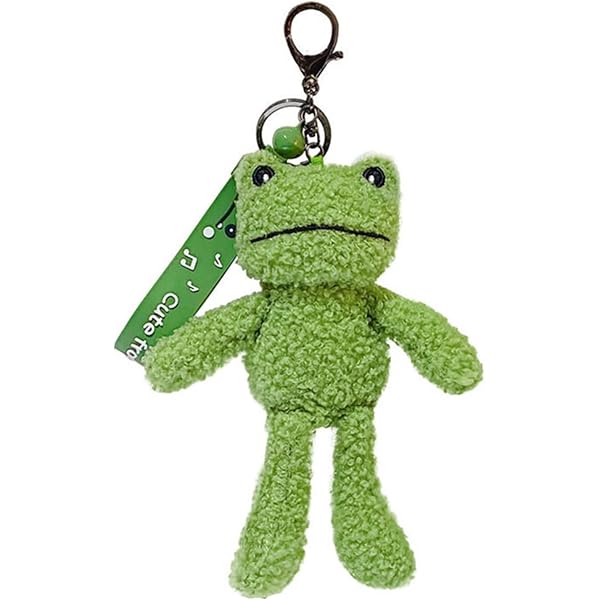 Amazon.co.jp: [アミリー] カエル ぬいぐるみ キーホルダー バッグ