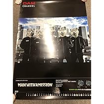 Amazon.co.jp: MAN WITH A MISSION B2ポスター マンウィズ ア