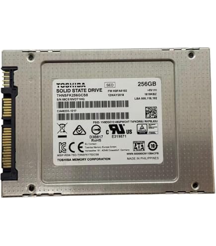 Amazon | 【整備済み品・動作確認済み】SSD 256GB 2.5インチ SATA 東芝