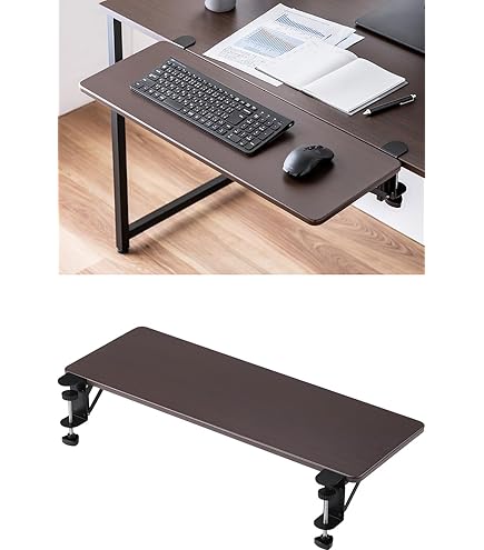 BONTEC デスクエックステンダーデスク拡張 51x24cm ミニ 折り畳み Amazon | 1homefurnit デスクエックステンダー デスク拡張 51x24cm