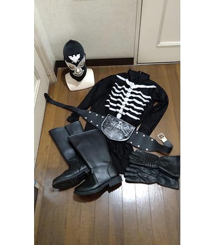 Amazon.co.jp: コスプレ 道具 に適合する ショッカー戦闘員 ベルト