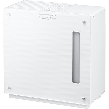 ホワイト 置き型加湿器 蓋付き Amazon.co.jp: 加湿器 大容量 業務用【28Lタンク&湿度