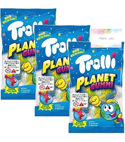 Amazon | Trolli トローリ 目玉グミ ポップアイ 75g×2袋 おもしろグミ