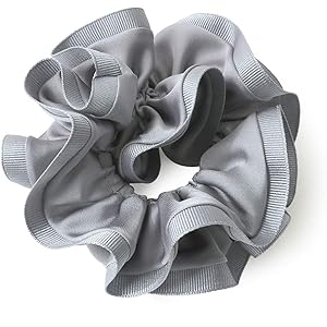 [ジュエルボックス] JewelVOX ヘアアクセサリー グログラン 無地 シンプル シュシュ