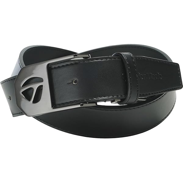 Amazon | テーラーメイド(TAYLOR MADE) M レザーベルト ブラック FREE