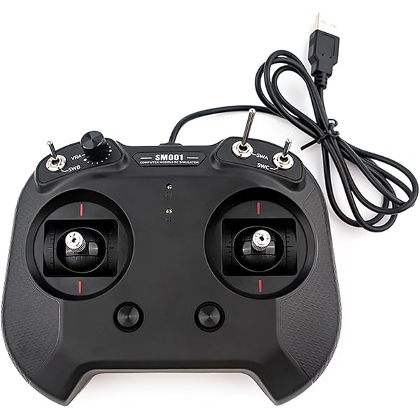 Amazon.co.jp: MALTA リアルフライト 送信機型USBコントローラー単品