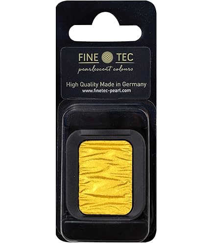 Amazon | ファインテック 固形水彩 F0625 ロイヤルゴールド | 絵具 通販