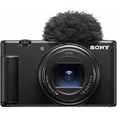 SONY(ソニー) コンパクトデジタルカメラ VLOGCAM Vlog用カメラ ZV-1II ボディ ウィンドスクリーン付属 18-50mm F1.8-4.0 ズームレンズ ブラック ZV-1M2 B