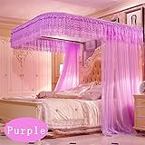 royal- U型プルロープレール釣りロッドTelescopic Mosquito Net three-door Singleダブル暗号化Thickeningステンレススチールブラケット 1.5m (