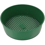 土壌ふるい、土壌フィルター、土壌ふるい園芸用品プラスチックネットシフター、庭の植栽、屋外植栽、細かい土壌、園芸用品、ガーデニングの庭のふるい
