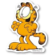 ガーフィールド　猫　セル画　 ALOOF... フレーム付き ガーフィールド 猫 セル画 ALOOF フレーム付き