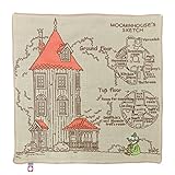 北欧雑貨 ムーミン 三重 ガーゼ ハンカチ スケッチハウス ベージュ 28×28cm