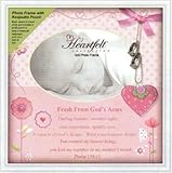 Heartfelt Pink Baby Girl Keepsake 10x10 Photo Frame Christian Sentiments Psalm 139:13 (Holds 4x6 Pic