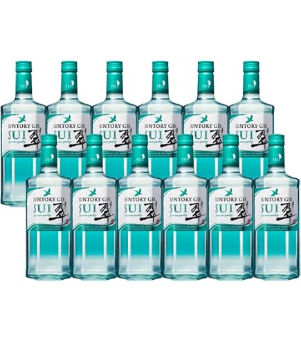 Amazon.co.jp: Suntory Japanese Gin Midori 23.7 fl oz (700 ml) 6
