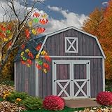 Best、納屋、デンバー12 ' x 16 ' Wood Shedキット