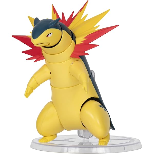 Pokémon PKW3201 Select Entei-6-Inch Super Figure with Over 15