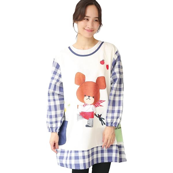 Amazon.co.jp: [ON NISHIKI] くまのがっこう ジャッキー 割烹着