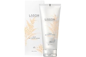 LAGOM (ラゴム) ジェルトゥウォーター クレンザー キンモクセイの香り 朝用洗顔料 洗顔ジェル 220mL 日本正規品