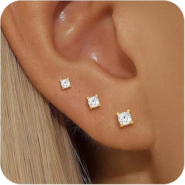 pippa small jewelleryゴールドスタッドピアス pippa small jewelleryゴールドスタッドピアス 18kt Gold