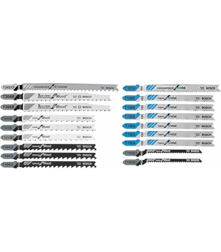Bosch Professional T 234 X Progressor For Wood Jigsaw Blades (for Soft Wood, Straight Cut, Jigsaw Accessories), Pack Of 5