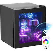 Amazon.co.jp: HCK 冷蔵庫 44L 一人暮らし ゲーミング冷蔵庫 RGB1600万
