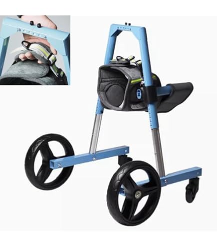 Amazon.co.jp: 犬 車椅子 前足をサポートする4輪犬用車椅子、 前足負傷