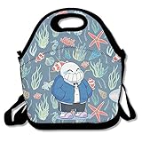 RPG Game ゲーム モンスター サンズ お弁当バッグ ランチバッグ ベビー用バッグ One Size ブラック