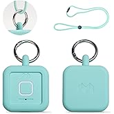 【公式】 みてねみまもり GPS トーク専用 シリコンケース（MA02） ストラップ カラビナ 付き (Green)