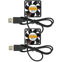Amazon.co.jp: ANVISION 2-Pack 40 x 40 x 10mm 4010 デュアル