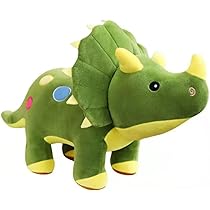 Amazon.co.jp: COZENTA 恐竜 ぬいぐるみ 可愛い トリケラトプス