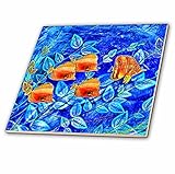 MilasアートAquatic – Tropical Fish – 4インチセラミックタイル( CT _ 4473 _ 1 )