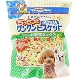 ドギーマン イヌ用 おなかにやさしいちっちゃな低脂肪ワンワンビスケット 5つのお野菜ミックス 450g