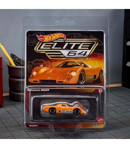 Amazon | Hot Wheels Elite 64 1967 フェラーリ 330 P4 – 1:64スケール