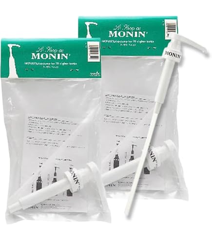 Amazon.co.jp: MONIN(モナン) シロップ 700ml用 5ml ポンプ : 食品