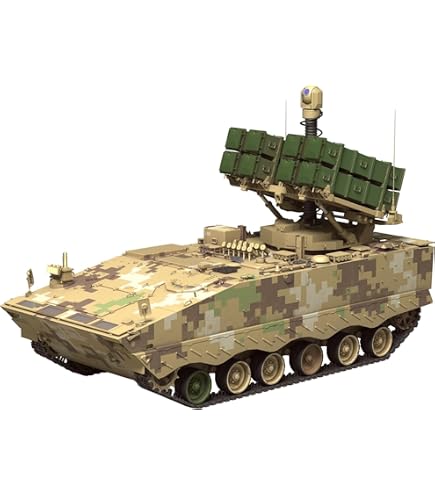 Amazon | ボーダーモデル 1/35 中国 PLA ZTZ-100 主力戦車 w/ZRY222