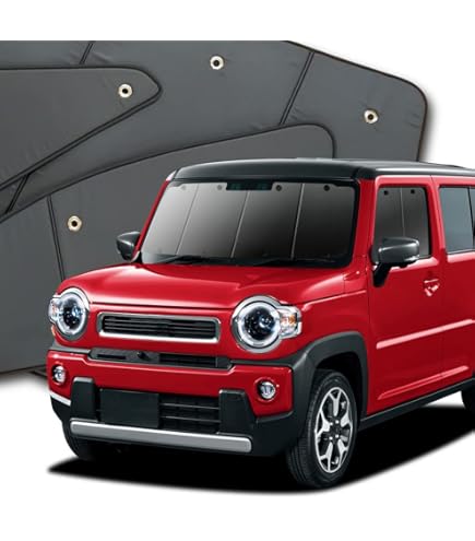 新型 ハスラー MR52S MR92S Jスタイル J STYLE サンシェード Amazon | 新型 ハスラー MR52S MR92S Jスタイル J STYLE カーテン