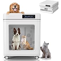 Amazon | ペットドライルーム 犬 猫 兼用 ドライハウス ボックス