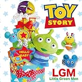 出産祝い男の子　おむつケーキ　ディズニートイストーリー3段パンパースMサイズ