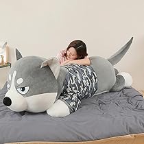 シベリアンハスキー　特大ぬいぐるみ シベリアンハスキー特大ぬいぐるみ