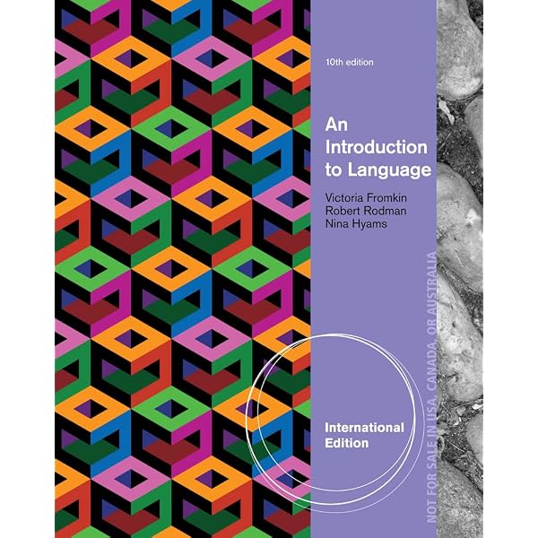 Amazon | An Introduction to Language | Fromkin, Victoria, Rodman