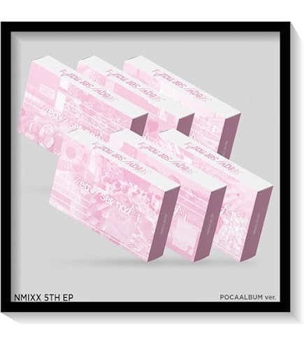 Amazon.co.jp: [ POCAALBUM Ver. ] NMIXX - 5th EP [ Heavy Serenade