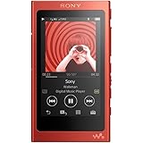ソニー ウォークマン Aシリーズ 16GB NW-A35 : Bluetooth/microSD/ハイレゾ対応 シナバーレッド NW-A35 R