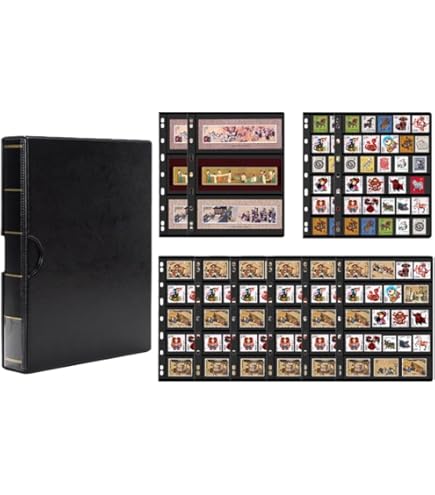 Amazon | 切手ストックブック 9段ポケット 32ページ 切手帳 プリンツ社