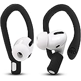 WC HookZ - アップグレードされたオーバーイヤーフック AirPods Pro & AirPods 1 2 & 3-2サイズのペア用 パッケージ入り ユニークな左右フック メガネには合いません Wicked Cushions製 | ピッチブラ