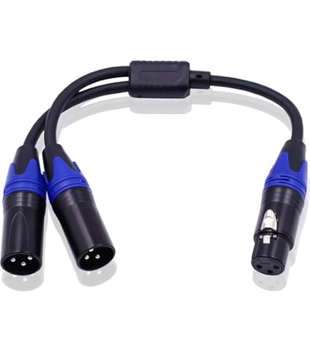 【新品】BELDEN（ベルデン）1503A XLR マイクケーブル Amazon | BELDEN ベルデン 1503A XLRメス3Pin - XLRオス3Pin ×2 分岐