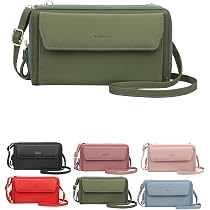 Amazon | [FORRICA] 多機能 スマホポーチ レディース 財布 ポシェット