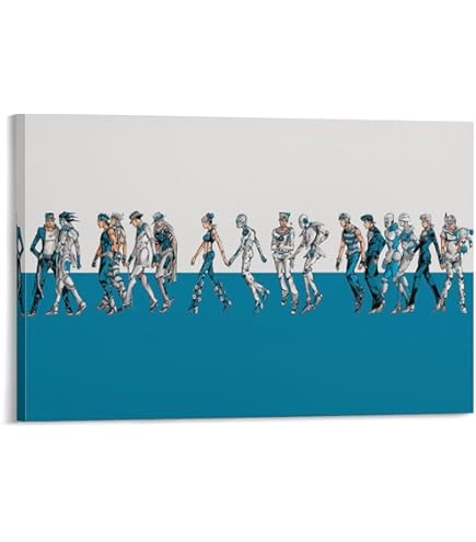 Amazon.co.jp: 『ジョジョの奇妙な冒険 Part』A1グラフィックポスター