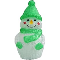 Amazon.co.jp: イルミネーション ソーラーライト 雪だるま スマイル