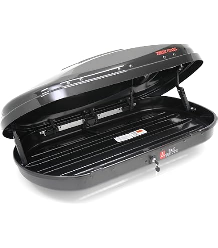 Amazon.co.jp: ルーフボックス 250L 容量 両開き デュアルオープン