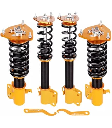 Amazon.co.jp: maXpeedingrods 車高調セット for 日産370Z/Z34